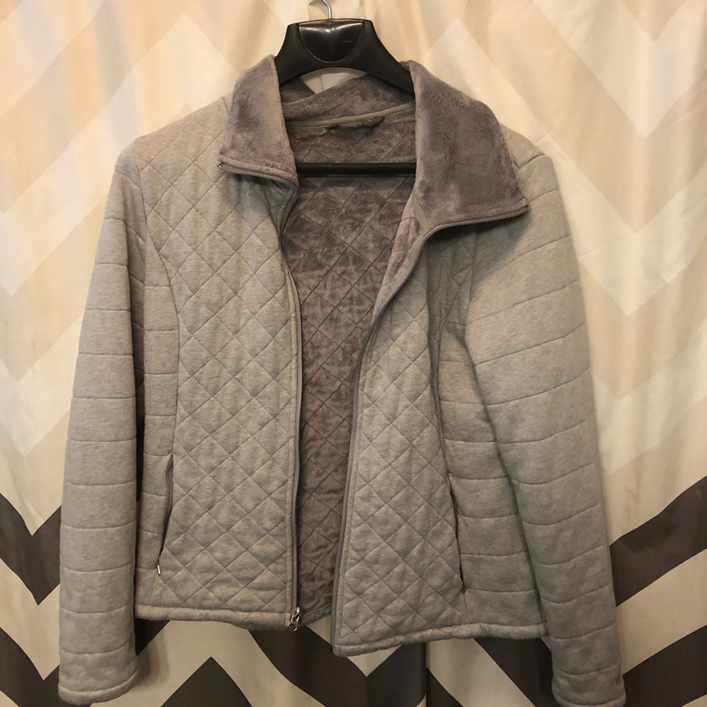 Size XL Grey North Face jacket